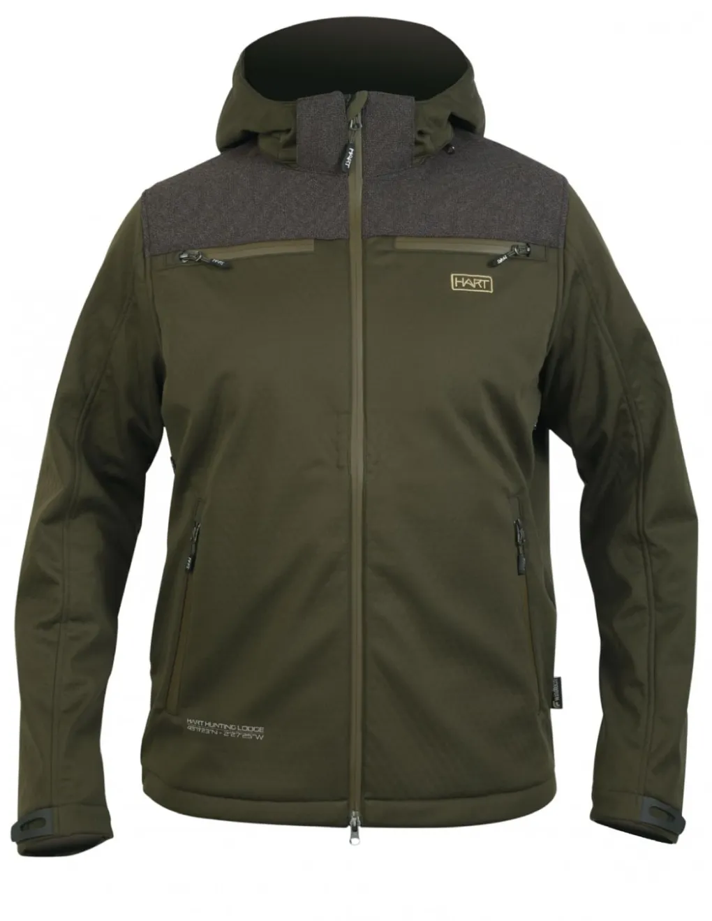 Vestes-HART OUTDOOR Hart Aizke-T Veste Green