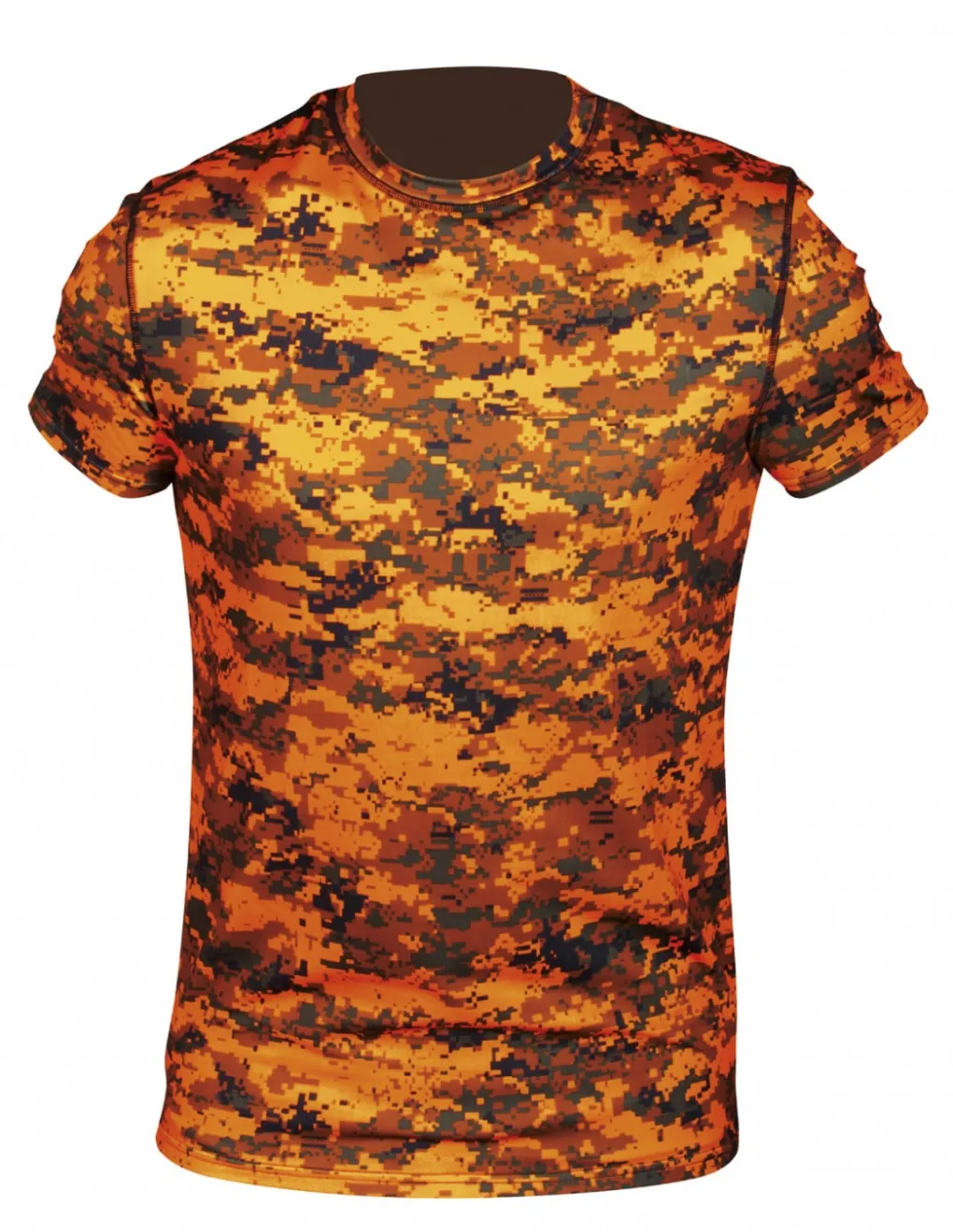 Chemises Et T-Shirts-HART OUTDOOR Hart Aktiva-S Chemise Pixel Blaze
