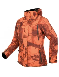 Vestes-HART OUTDOOR Hart Altai-J2D Veste Femme Brown/Camo Blaze Rever