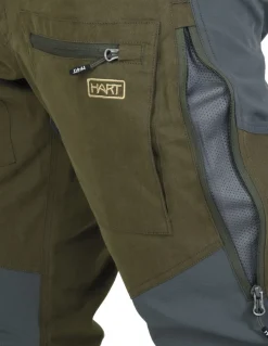Pantalons-HART OUTDOOR Hart Andia-T Pantalon Dark Olive