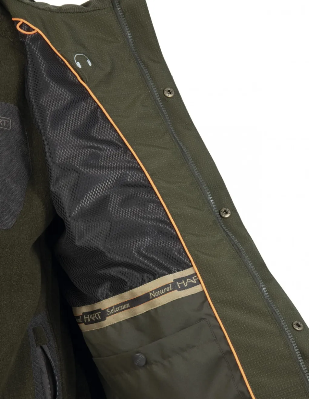 Vestes-HART OUTDOOR Hart Armotion-J Xhp Veste Dark Olive