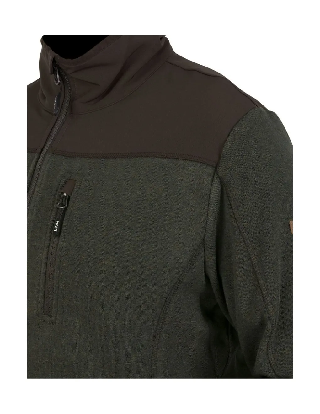 Vestes-HART OUTDOOR Hart Bannalp-Fz Veste Polaire Verde Mezcla