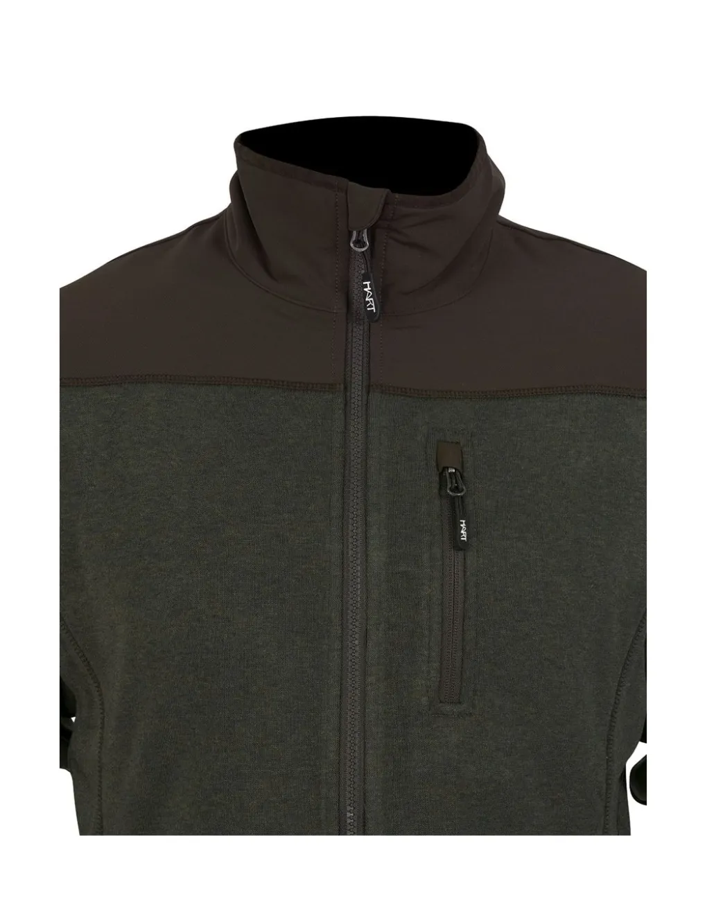 Vestes-HART OUTDOOR Hart Bannalp-Fz Veste Polaire Verde Mezcla