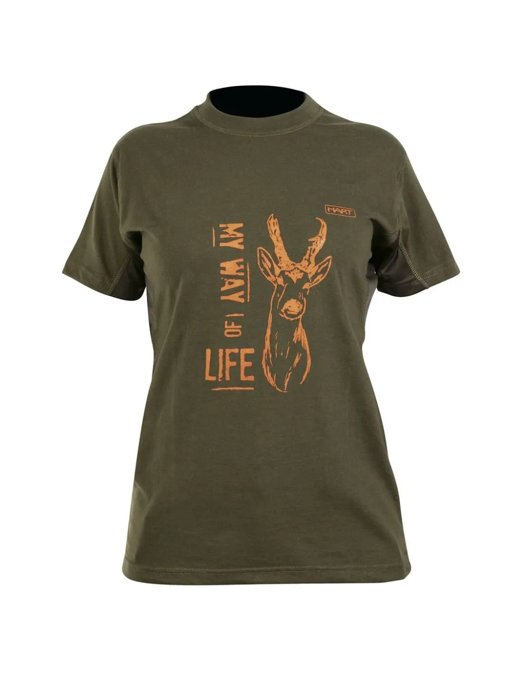 Chemises Et T-Shirts-HART OUTDOOR Hart Branded Roe Deer T-Shirt Femme