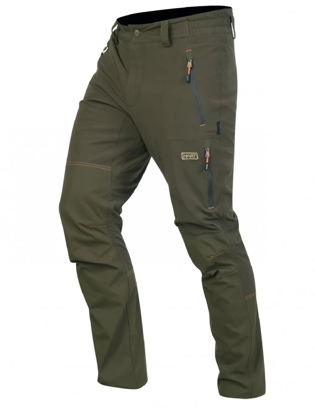 Pantalons-HART OUTDOOR Hart Hooper-T Pantalon Green