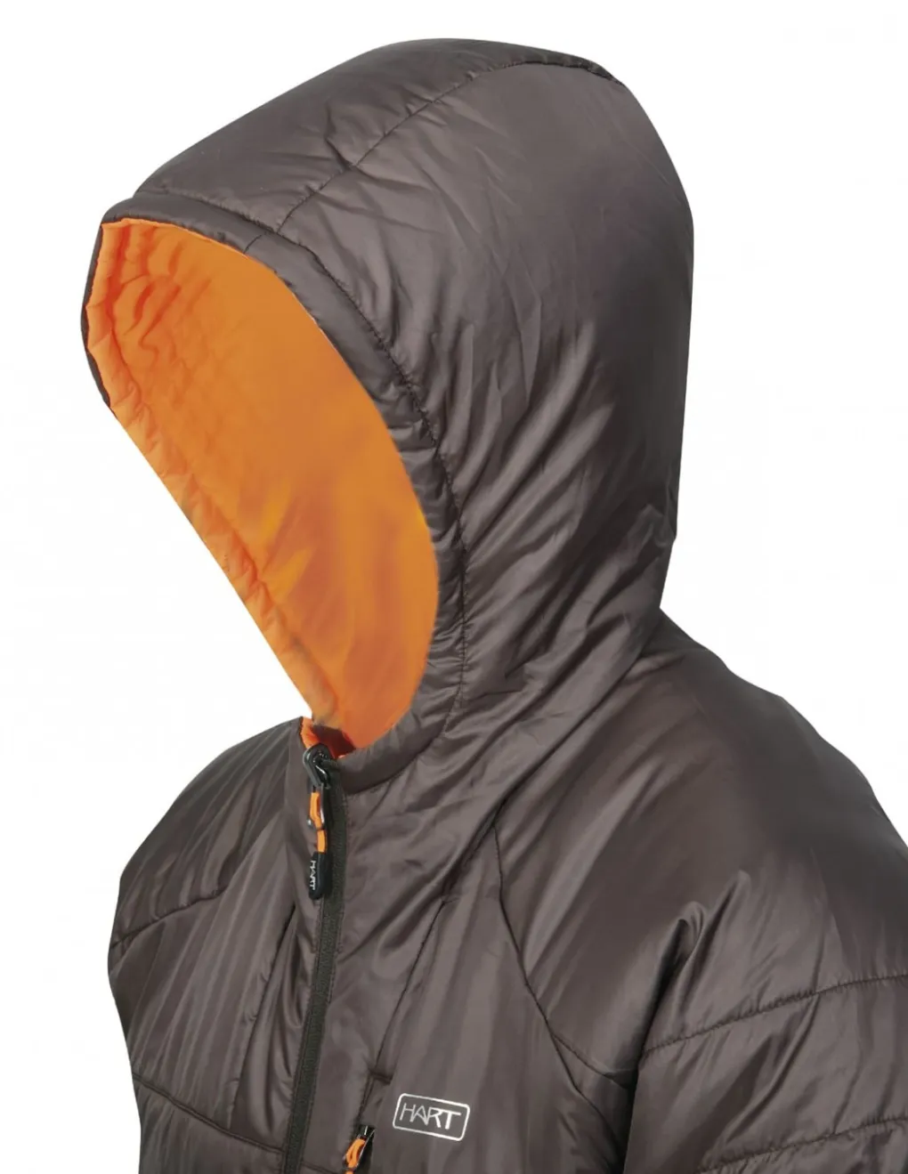 Vestes-HART OUTDOOR Hart Kurgan-P2D Veste Blaze/Brown Rever