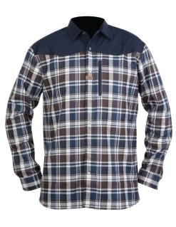 Chemises Et T-Shirts-HART OUTDOOR Hart Oita Chemise Blue Checked