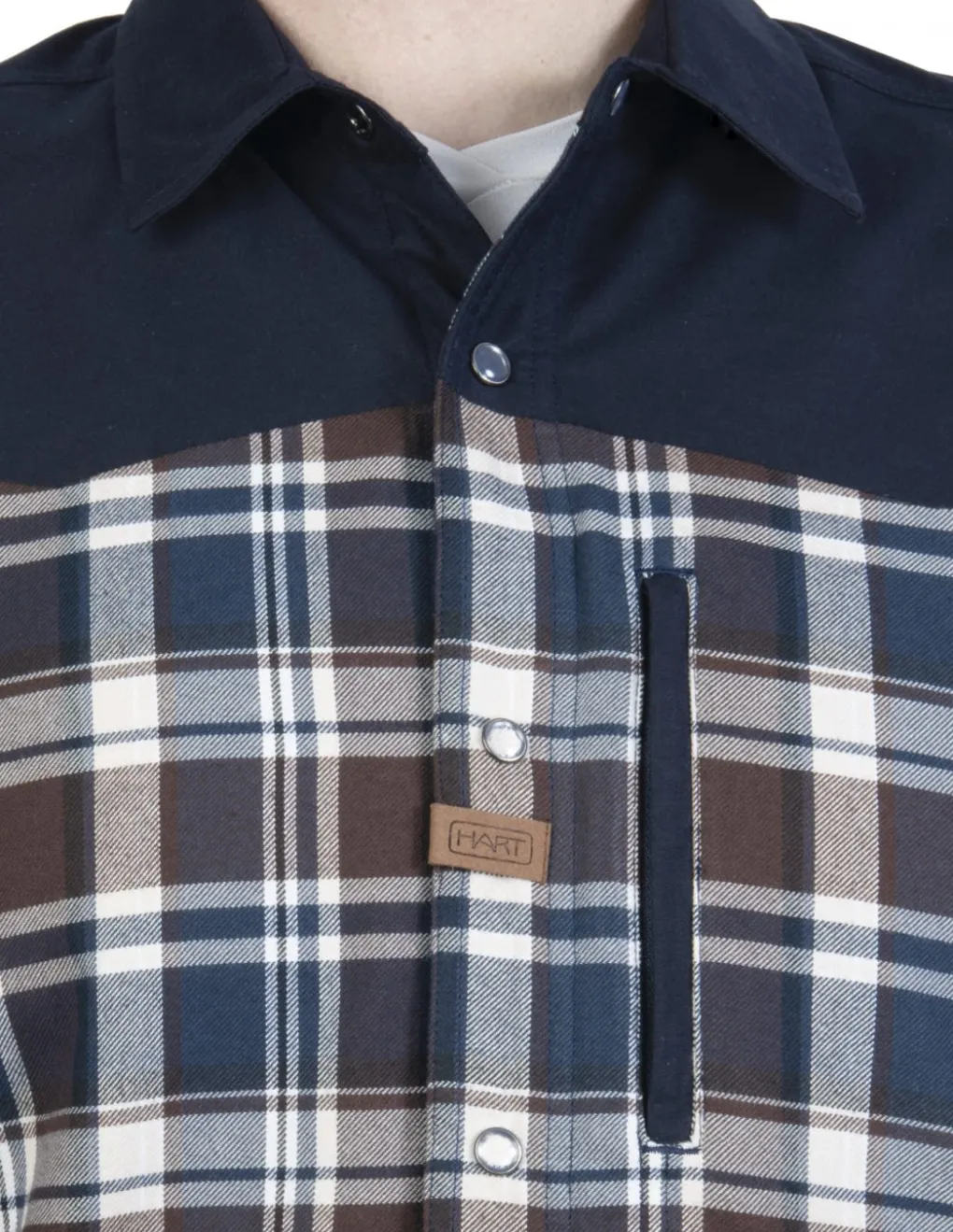 Chemises Et T-Shirts-HART OUTDOOR Hart Oita Chemise Blue Checked