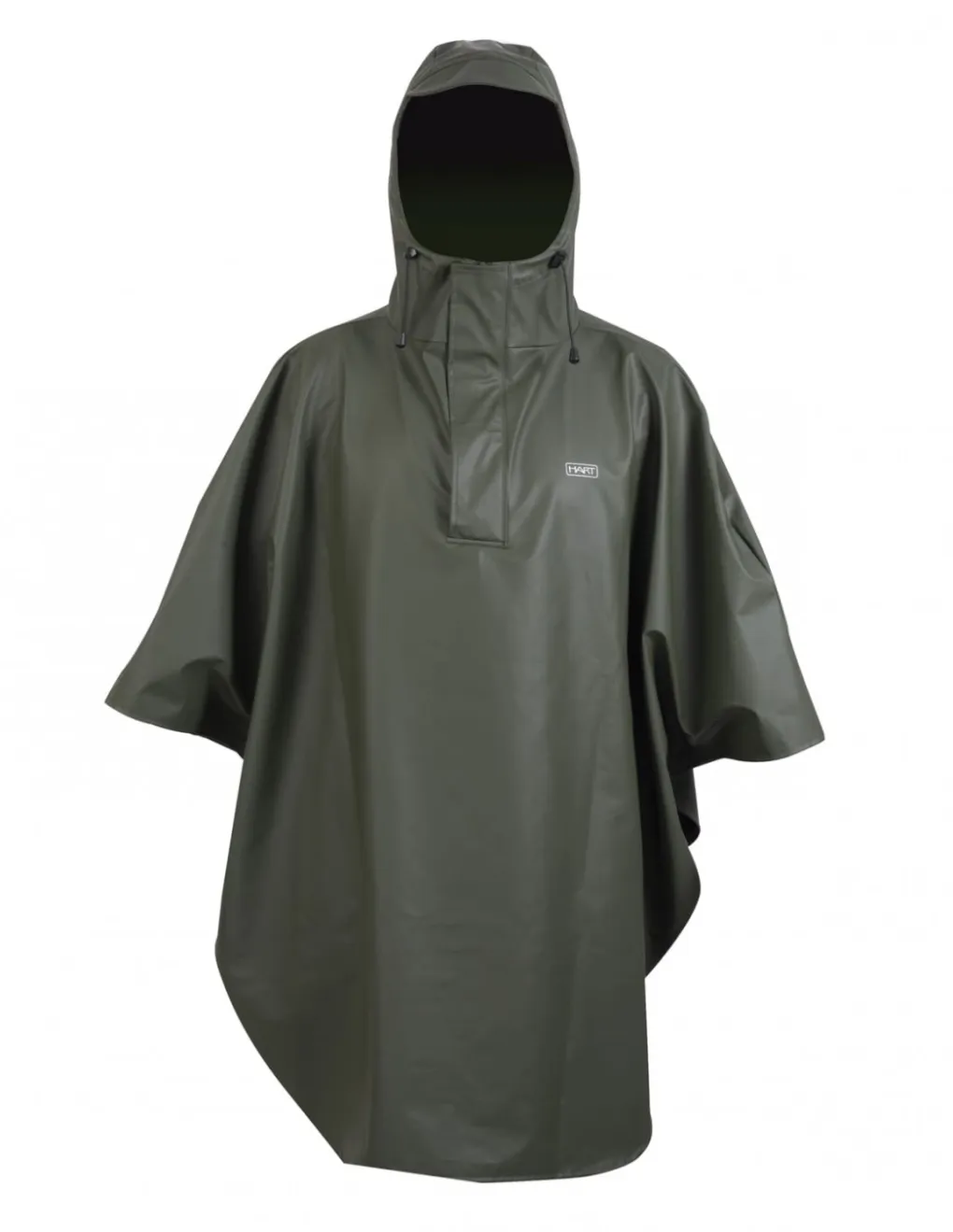 Vestes-HART OUTDOOR Hart Rain Poncho De Pluie Green
