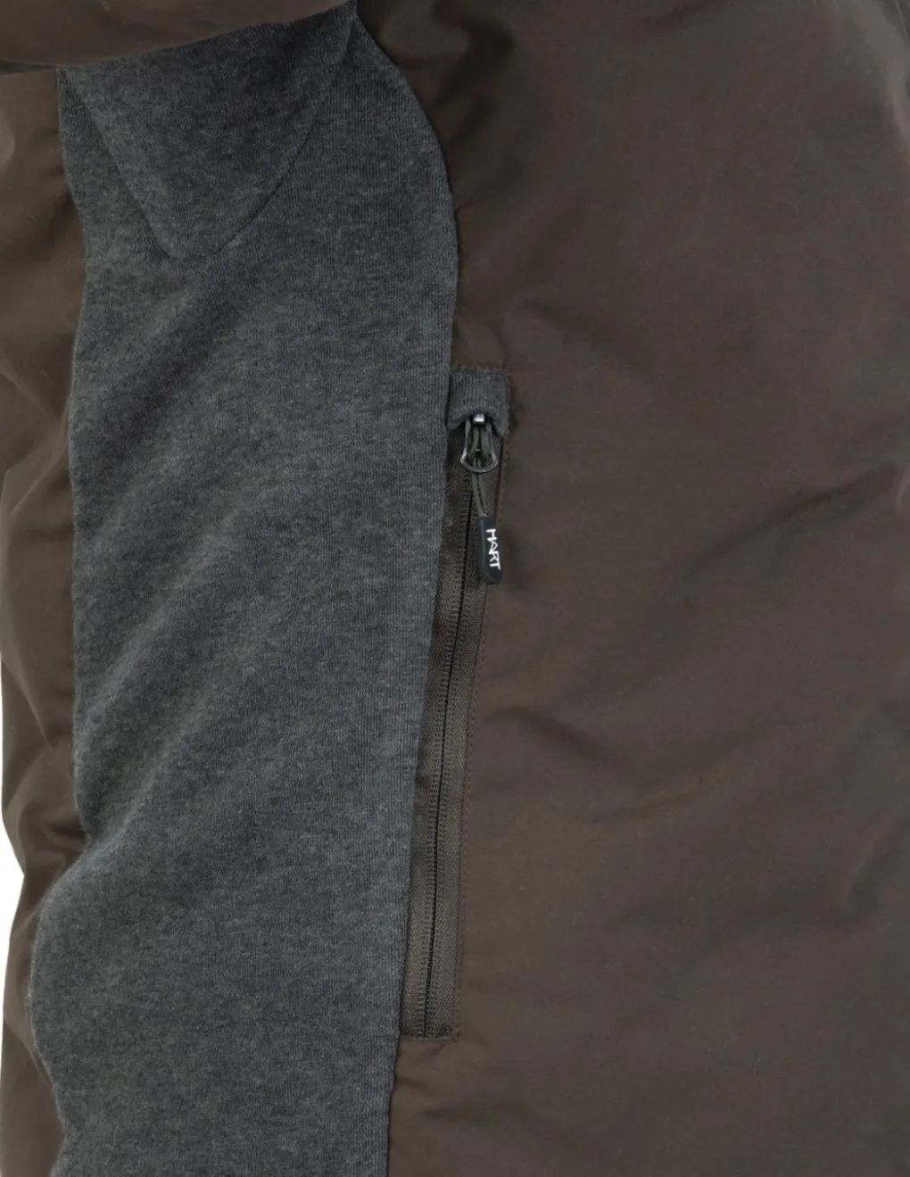 Vestes-HART OUTDOOR Hart Sendai-J Veste Hybride Dark Brown