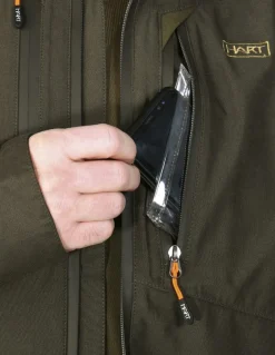 Vestes-HART OUTDOOR Hart Taunus-J Veste Green
