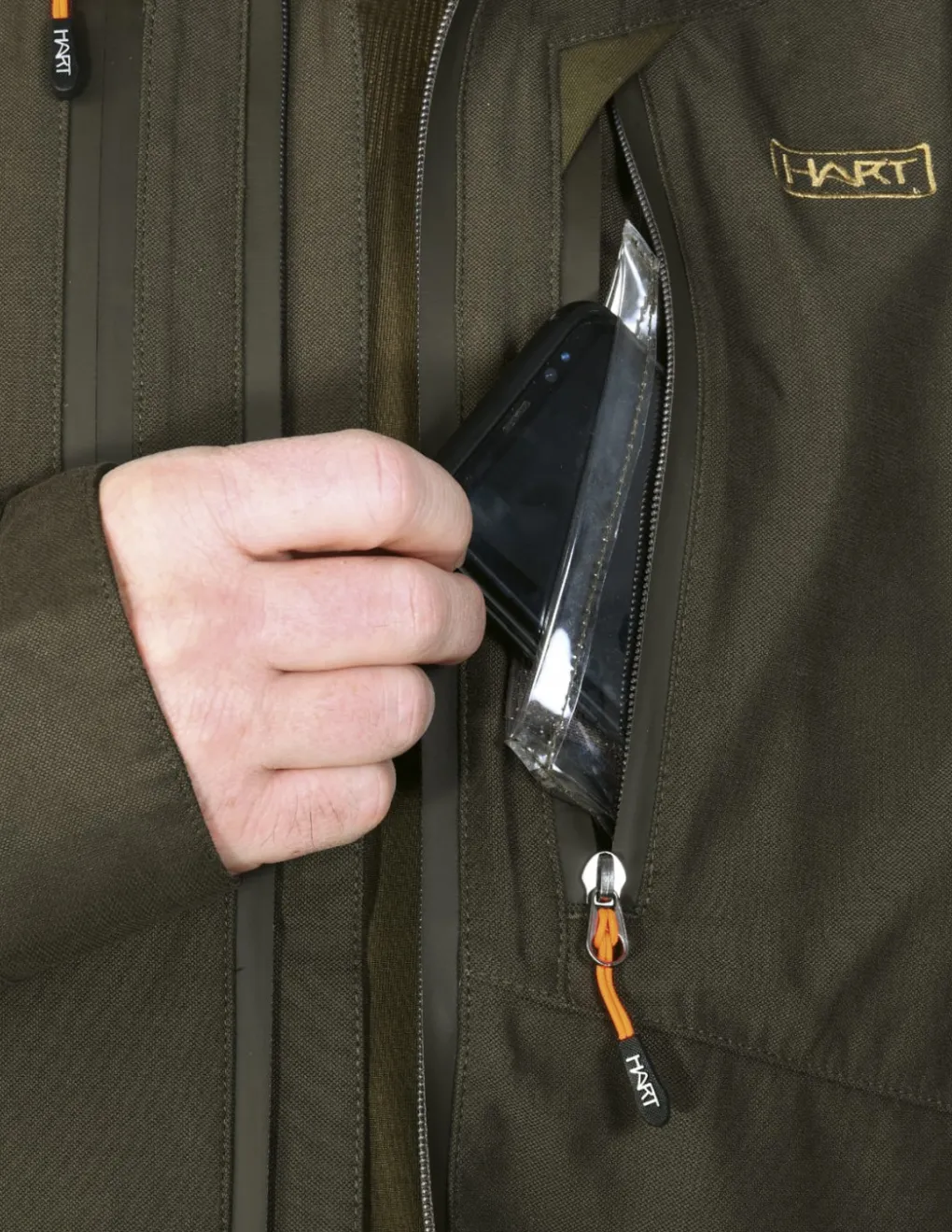 Vestes-HART OUTDOOR Hart Taunus-J Veste Green
