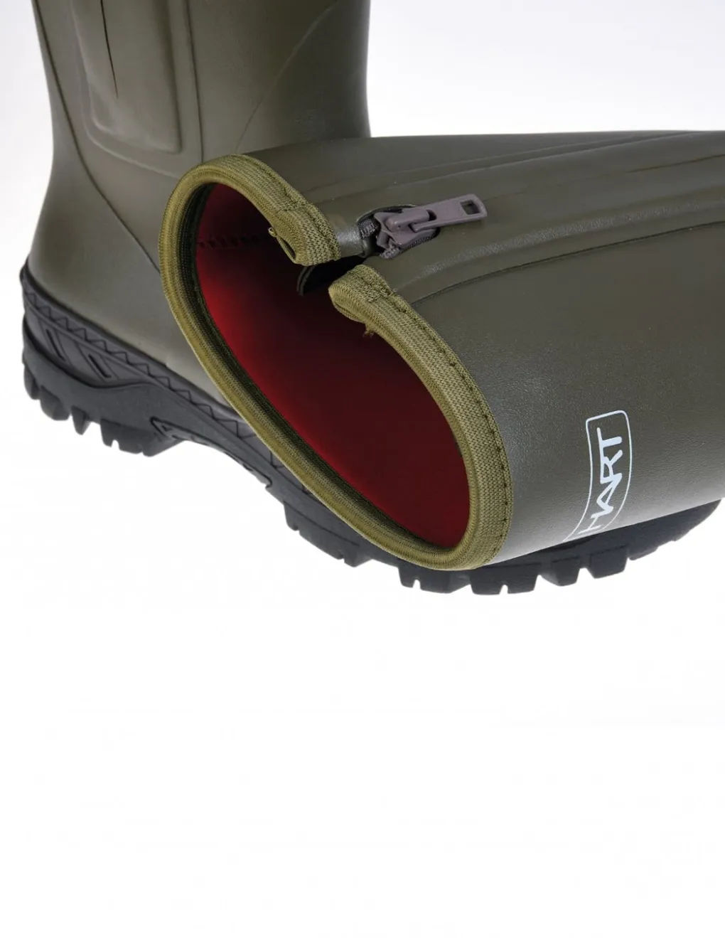 Chaussures-HART OUTDOOR Hart Trakai 18" Nz Chaussure En Caoutchouc Green
