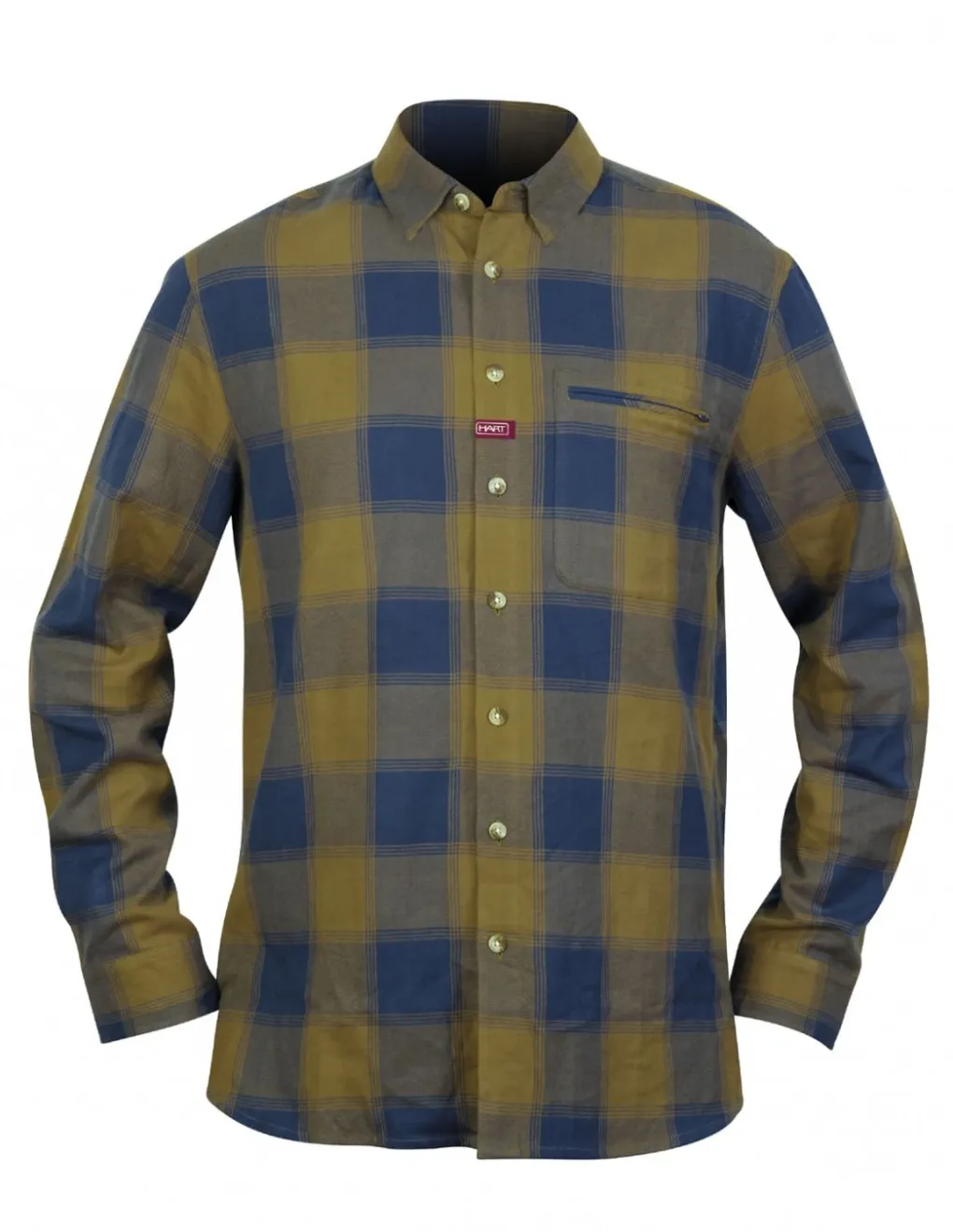 Chemises Et T-Shirts-HART OUTDOOR Hart Urbia Chemise Blue Checked